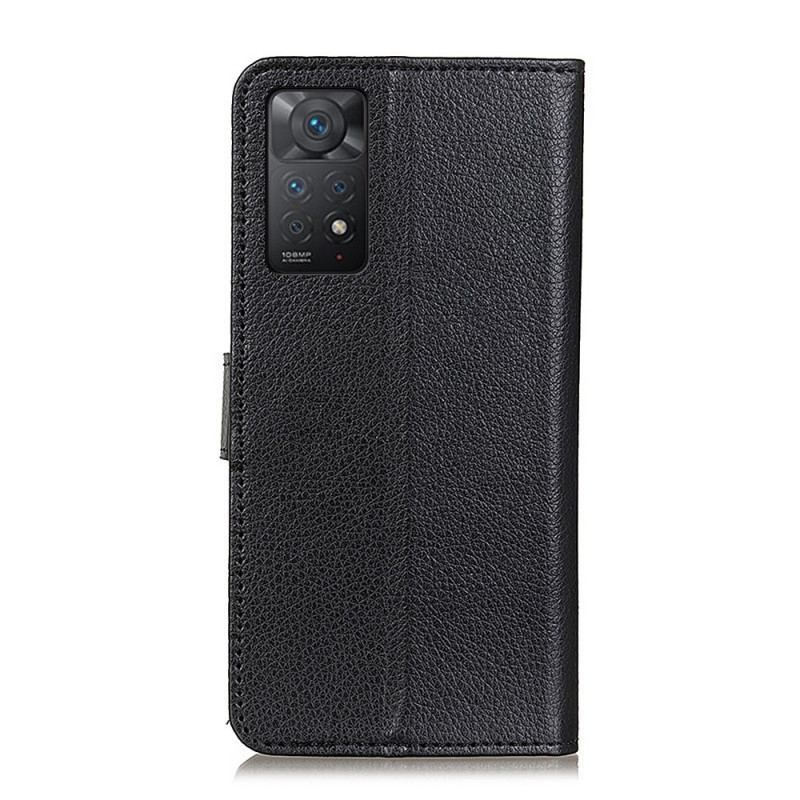 Housse Xiaomi Redmi Note 11 Pro / Note 11 Pro 5G Simili Cuir Litchi Traditionnel