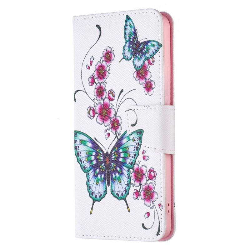 Housse Xiaomi Redmi Note 11 Pro Plus 5G Style Papillons