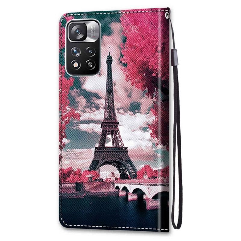 Housse Xiaomi Redmi Note 11 Pro Plus 5G Tour Eiffel