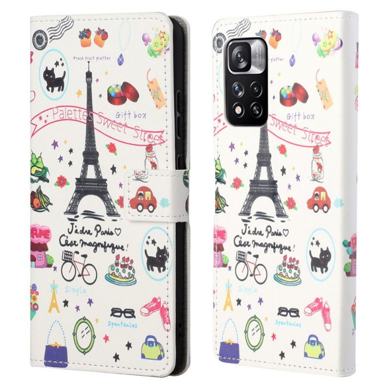 Housse Xiaomi Redmi Note 11 Pro / Note 11 Pro Plus J'adore Paris
