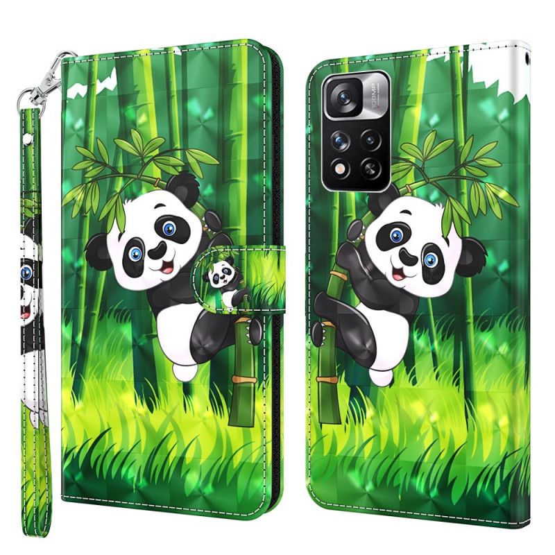 Housse Xiaomi Redmi Note 11 Pro / Note 11 Pro Plus Panda Et Bambou