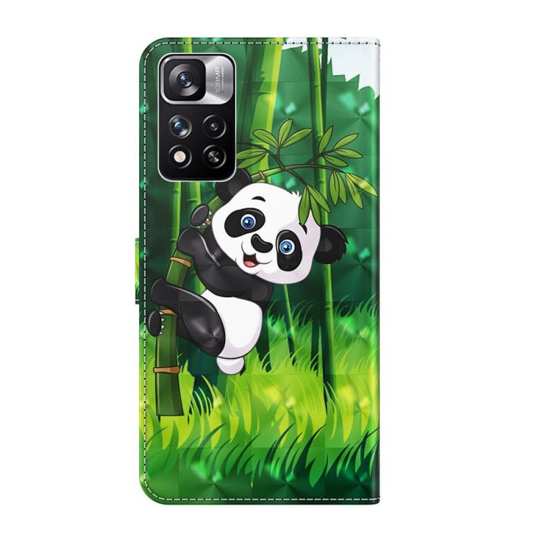 Housse Xiaomi Redmi Note 11 Pro / Note 11 Pro Plus Panda Et Bambou