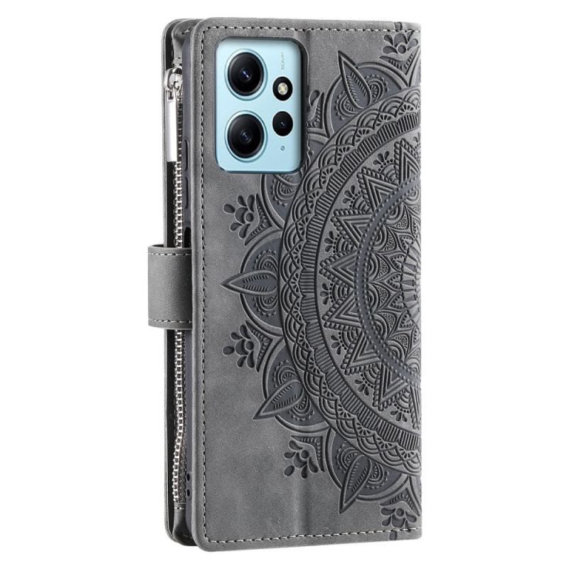 Housse Xiaomi Redmi Note 12 4G avec Porte-Monnaie Mandala