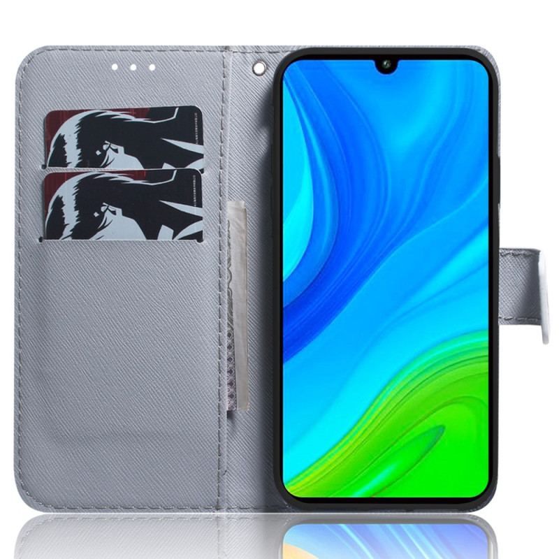 Housse Xiaomi Redmi Note 12 4G Branches Fleuries