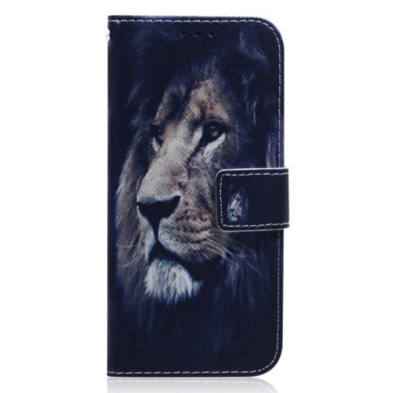 Housse Xiaomi Redmi Note 12 4G Dreaming Lion