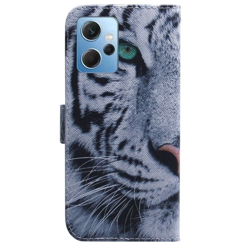 Housse Xiaomi Redmi Note 12 4G Tigre Blanc