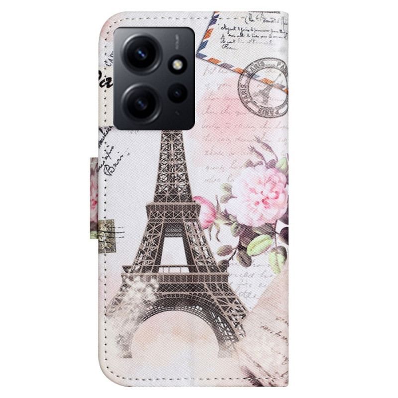 Housse Xiaomi Redmi Note 12 4G Tour Eiffel