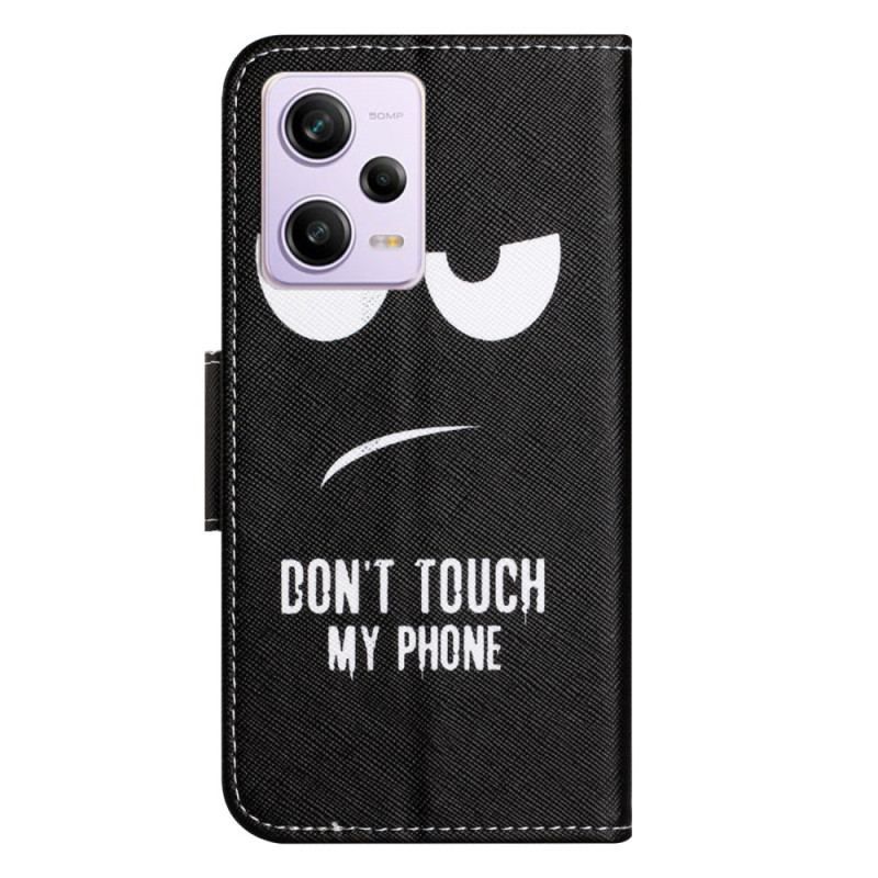 Housse Xiaomi Redmi Note 12/Poco X5 5G Don't Touch my Phone