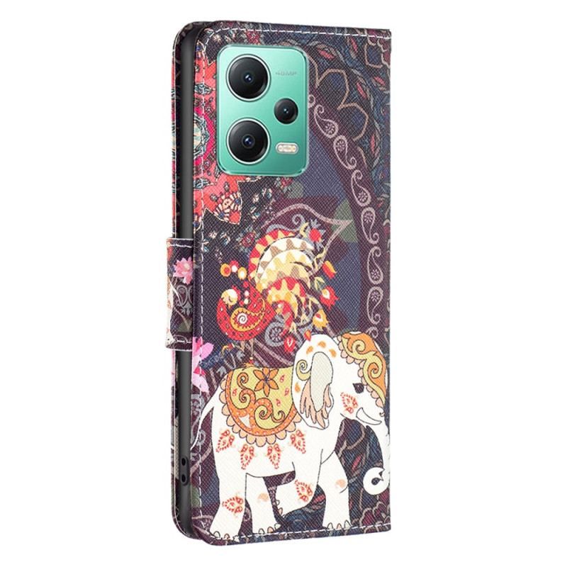 Housse Xiaomi Redmi Note 12/Poco X5 5G Éléphant Tribal