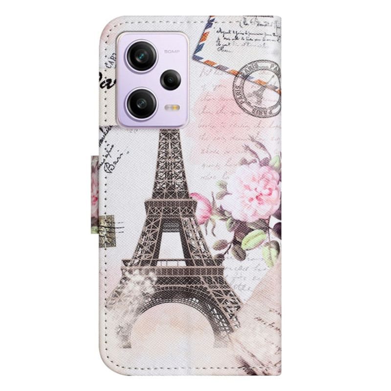 Housse Xiaomi Redmi Note 12/Poco X5 5G Tour Eiffel