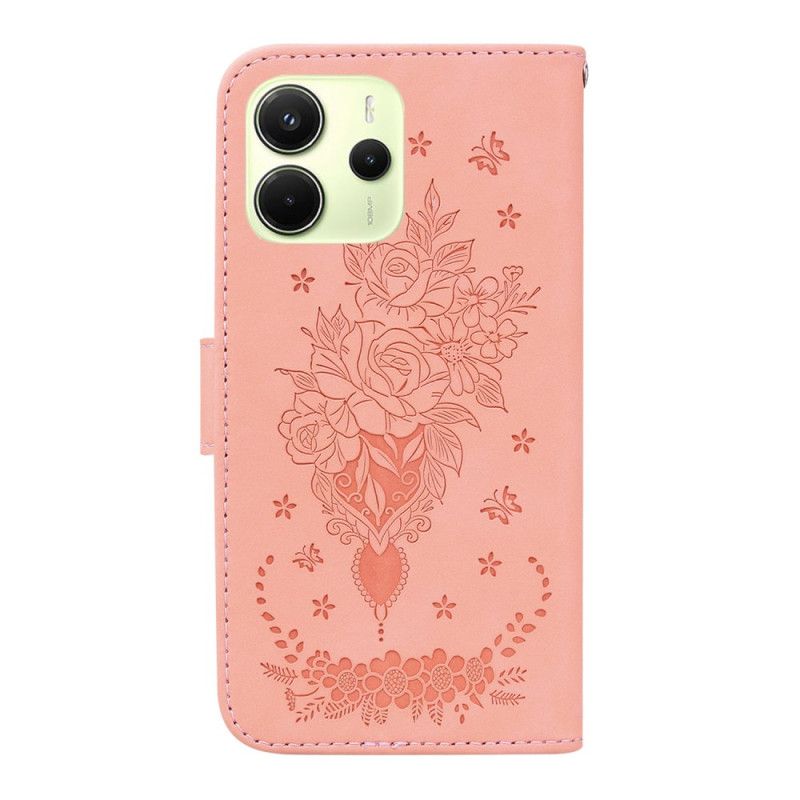 Housse Xiaomi Redmi Note 14 4G Bouquet de Roses