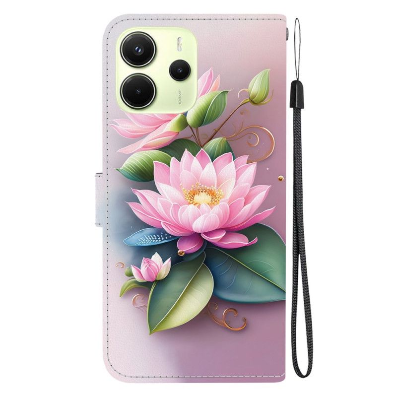 Housse Xiaomi Redmi Note 14 4G Lotus