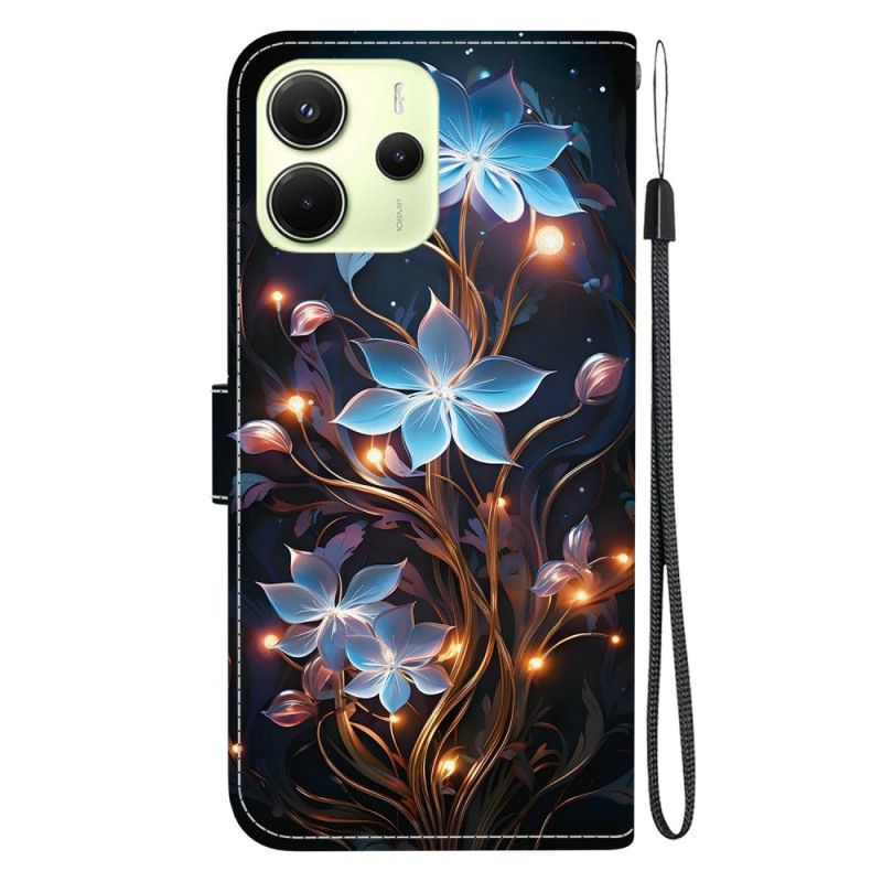 Housse Xiaomi Redmi Note 14 4G Motif Floral