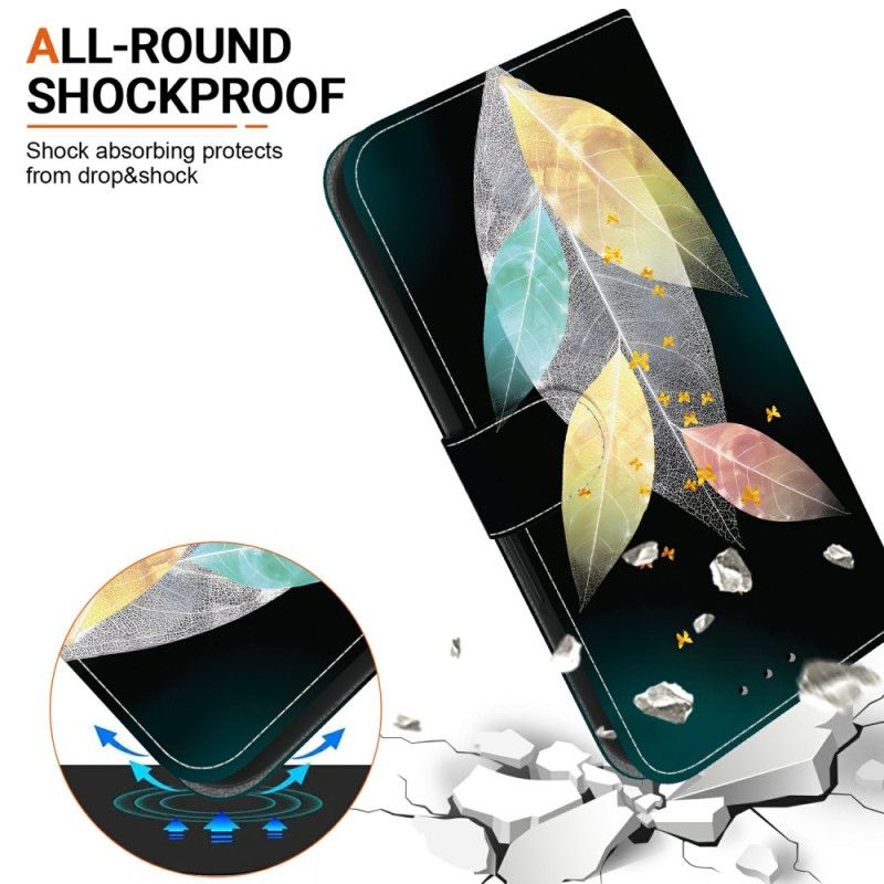 Housse Xiaomi Redmi Note 14 4G Plumes Colorées