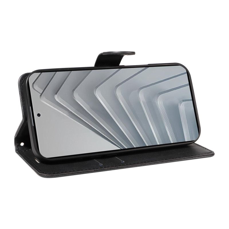 Housse Xiaomi Redmi Note 14 4G Simili Cuir Uni à Lanière