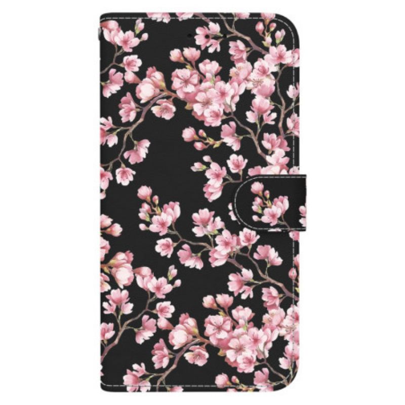 Housse Xiaomi Redmi Note 14 5G Fleurs de Prunier