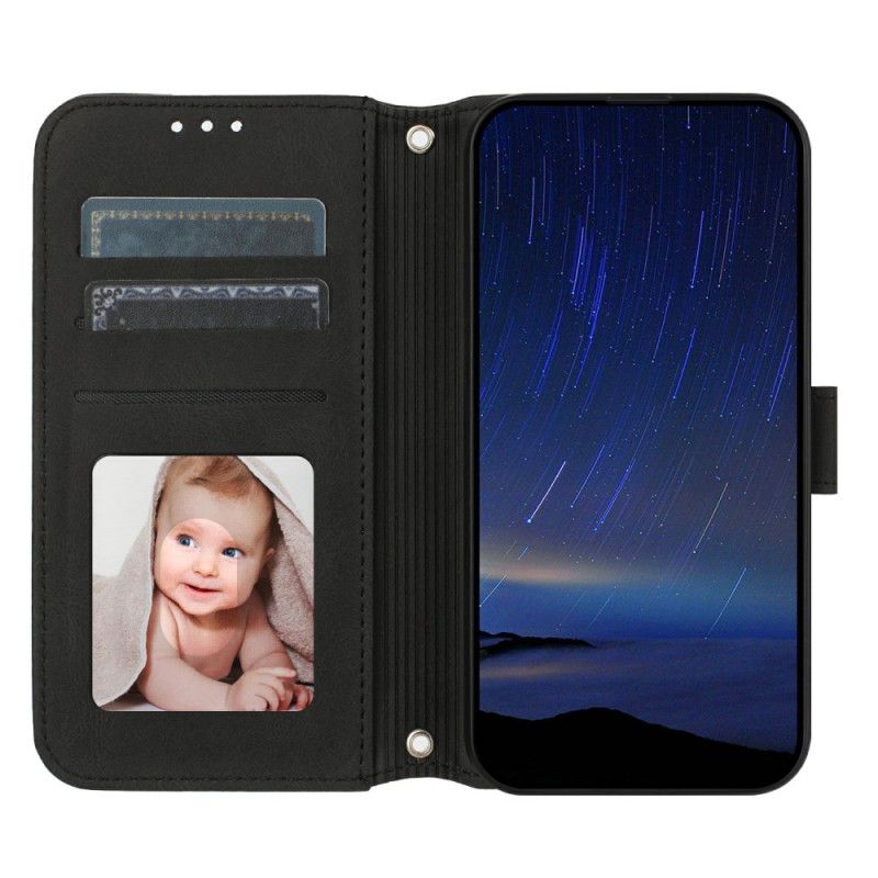 Housse Xiaomi Redmi Note 14 5G Motif Frise à Lanière