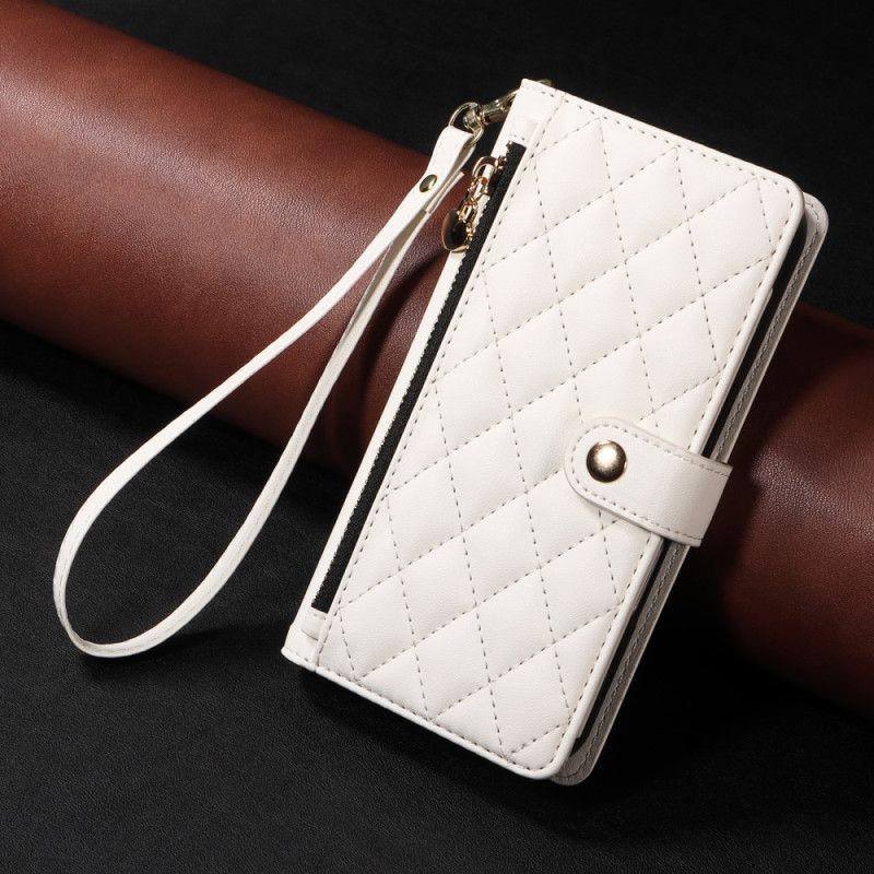 Housse Xiaomi Redmi Note 14 5G / Poco M7 Pro 5G Matelassée avec Sangles