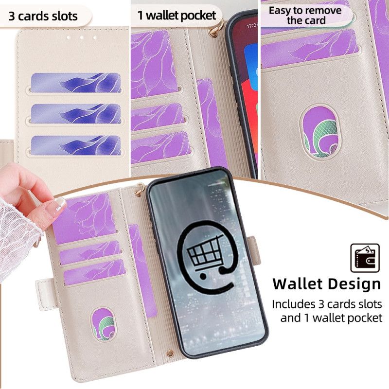 Housse Xiaomi Redmi Note 14 5G Technologie de Blocage RFID Fermoir Doré