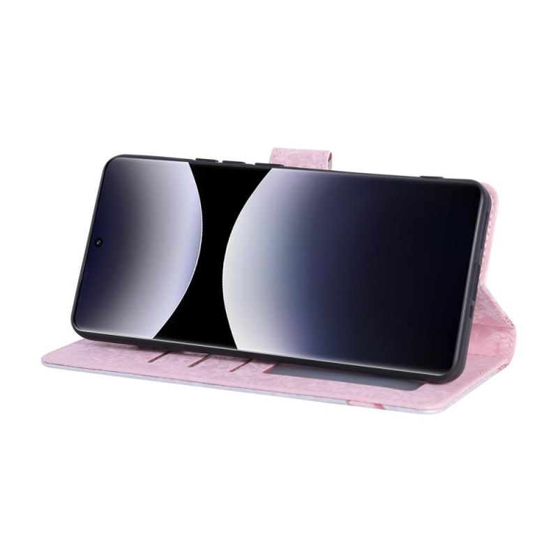 Housse Xiaomi Redmi Note 14 Pro 4G Blocage RFID Fleurettes