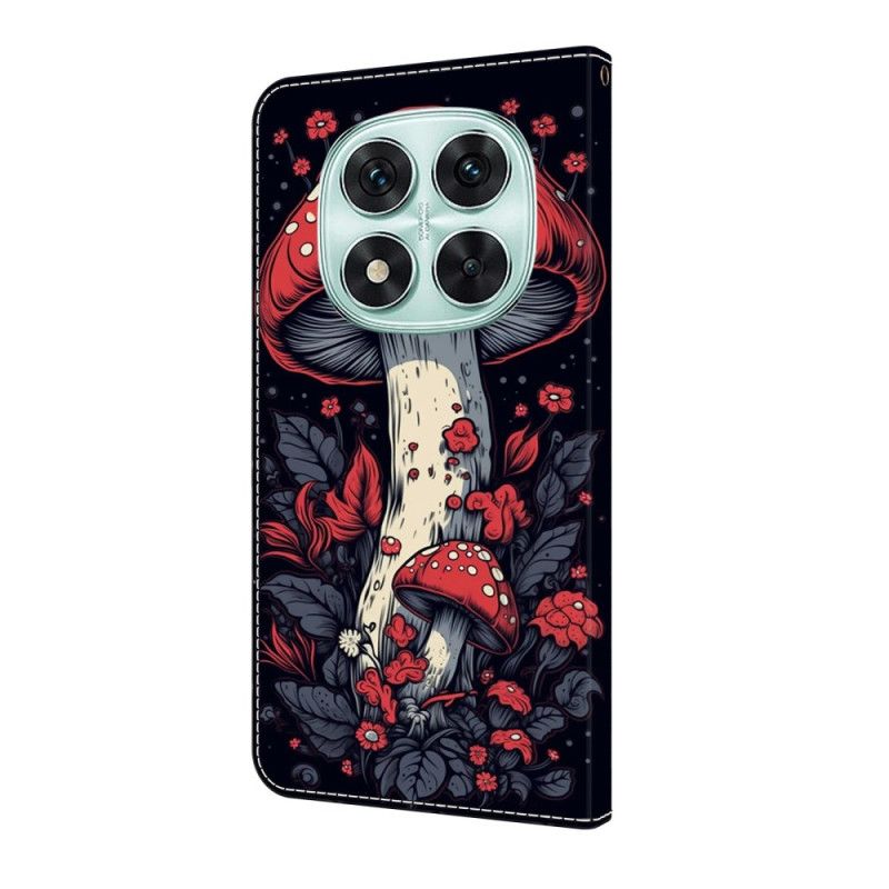 Housse Xiaomi Redmi Note 14 Pro 4G -Champignon Rouge