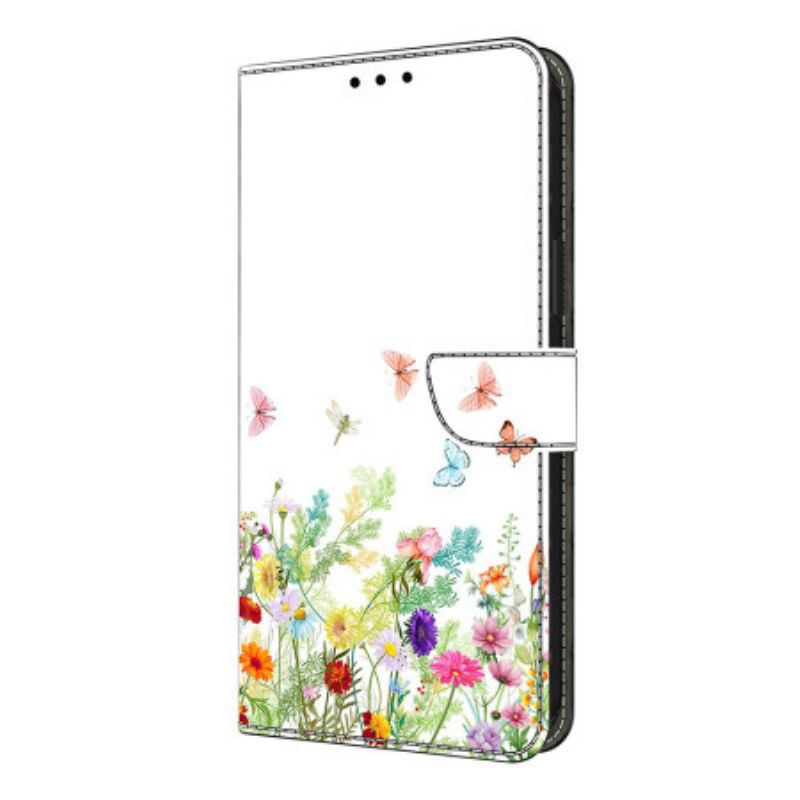 Housse Xiaomi Redmi Note 14 Pro 4G Champs Fleuri