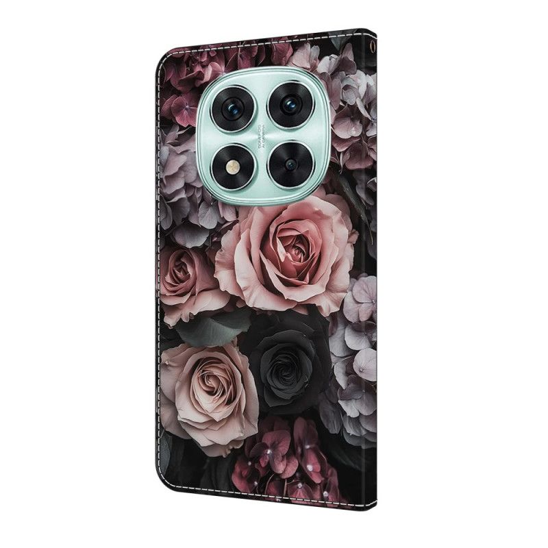 Housse Xiaomi Redmi Note 14 Pro 4G Décor Roses