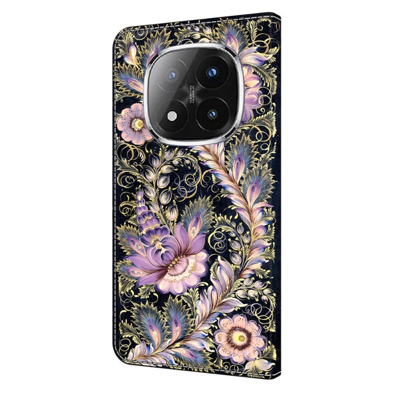 Housse Xiaomi Redmi Note 14 Pro 4G Floral Vintage