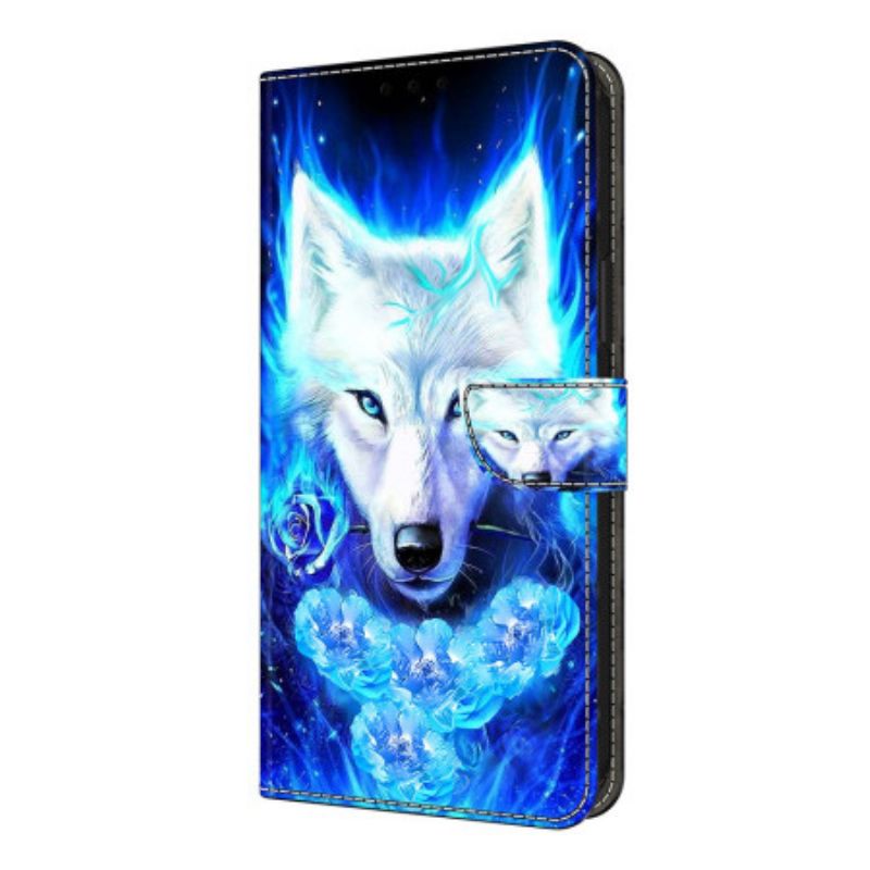 Housse Xiaomi Redmi Note 14 Pro 4G Loup Blanc