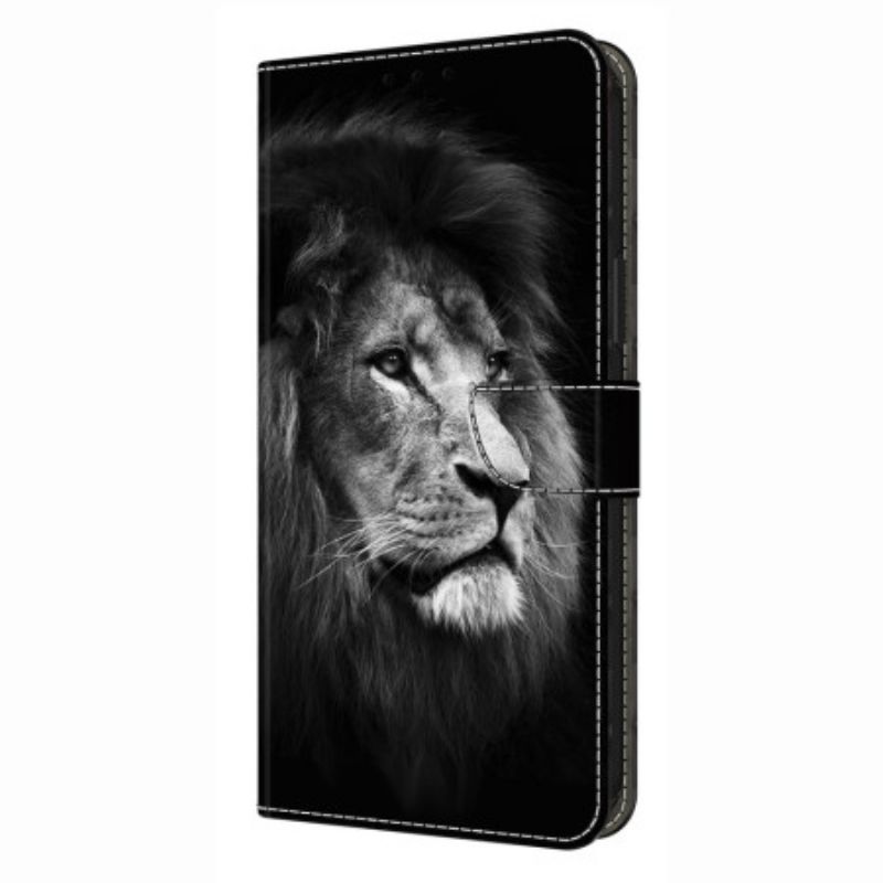 Housse Xiaomi Redmi Note 14 Pro 4G Motif Lion