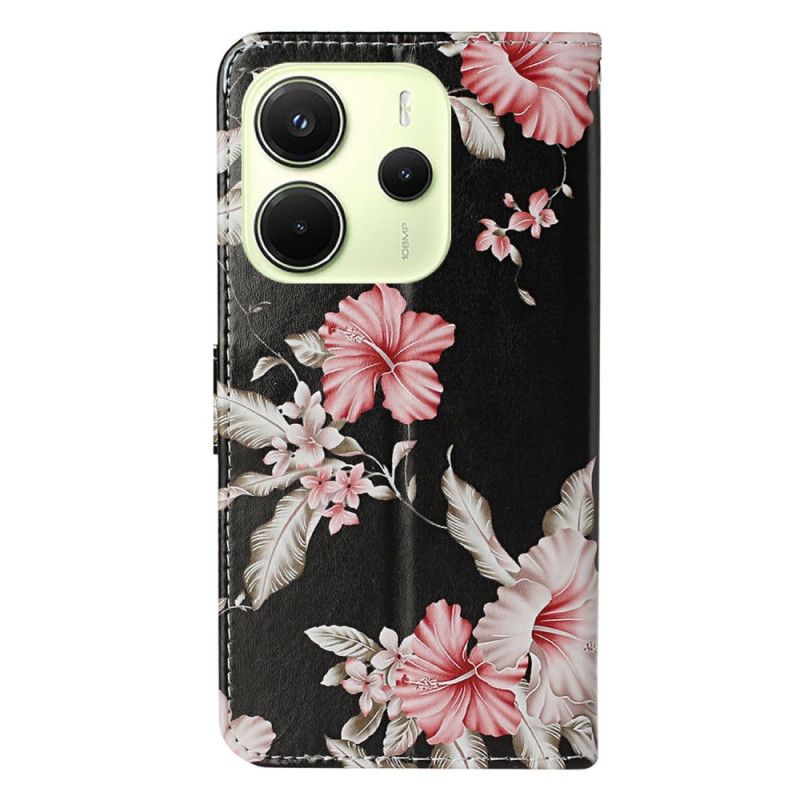 Housse Xiaomi Redmi Note 14 Pro 4G Rhododendrons