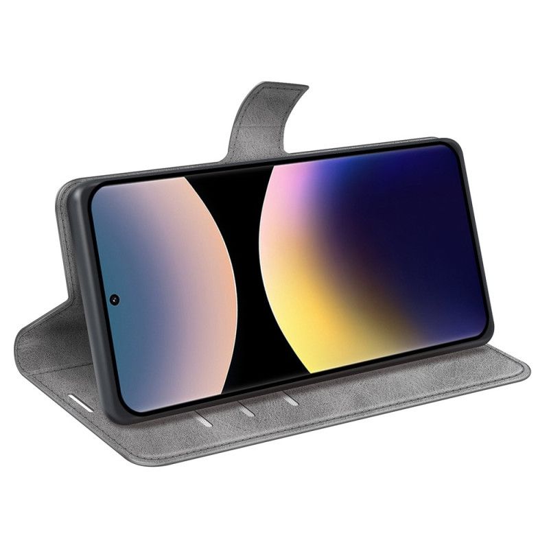 Housse Xiaomi Redmi Note 14 Pro 4G Style Cuir