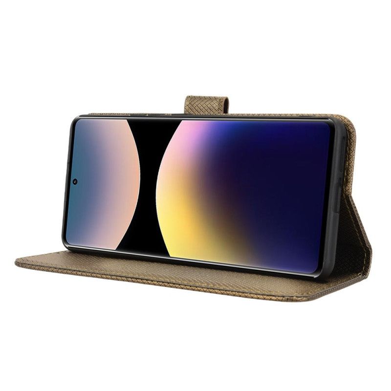 Housse Xiaomi Redmi Note 14 Pro 4G Texture Diamant