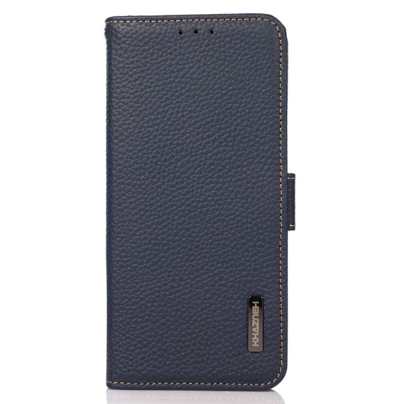 Housse Xiaomi Redmi Note 14 Pro 4G Vrai Cuir KHAZNEH