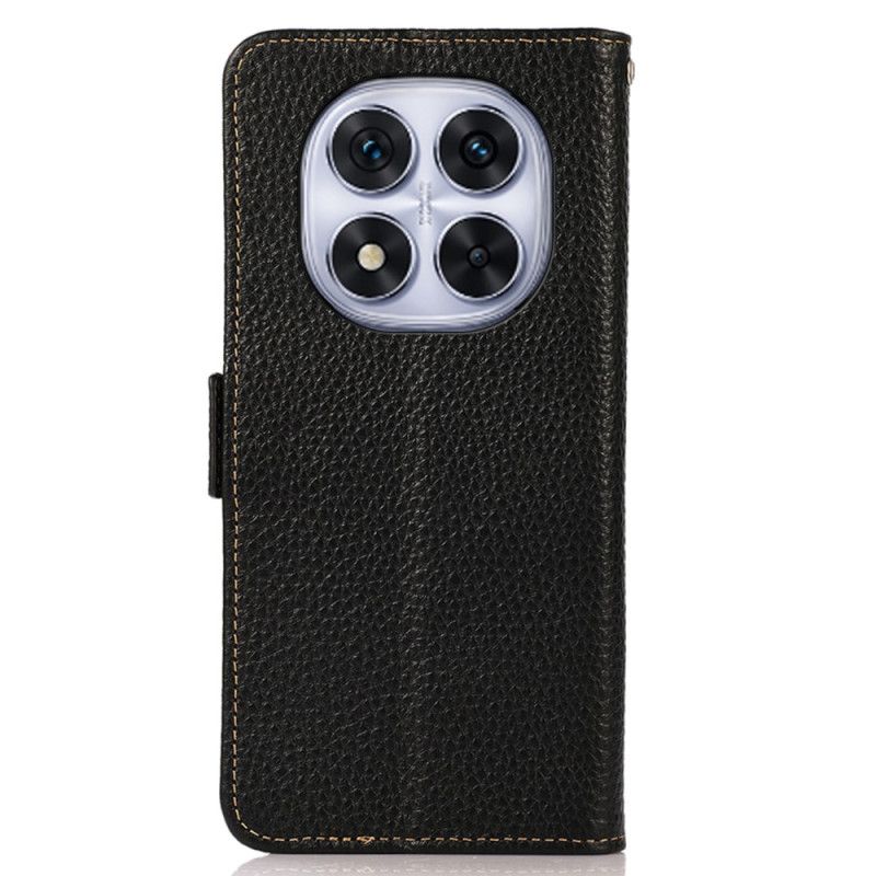 Housse Xiaomi Redmi Note 14 Pro 4G Vrai Cuir KHAZNEH