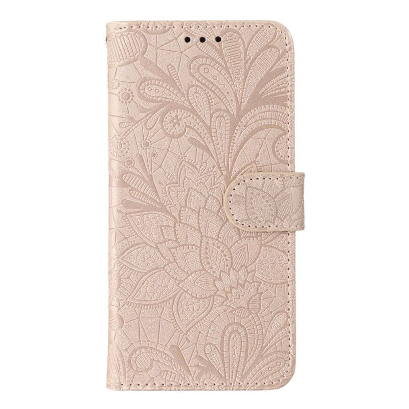 Housse Xiaomi Redmi Note 14 Pro 5G Dentelle Fleurs