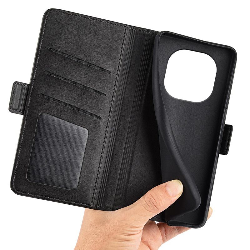 Housse Xiaomi Redmi Note 14 Pro Plus 5G Double Fermoir