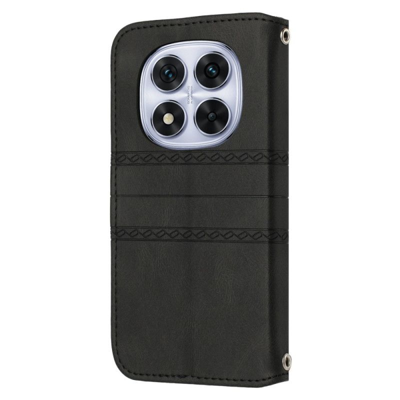 Housse Xiaomi Redmi Note 14 Pro Plus 5G Frise et Lanière