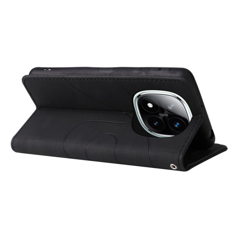 Housse Xiaomi Redmi Note 14 Pro Plus 5G / 14 Pro 5G / Poco X7 Bicolore Lignes Ondulées