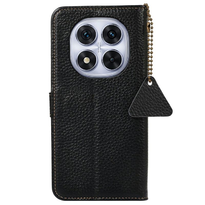 Housse Xiaomi Redmi Note 14 Pro Plus 5G / 14 Pro 5G / Poco X7 Cuir Véritable Blocage RFID