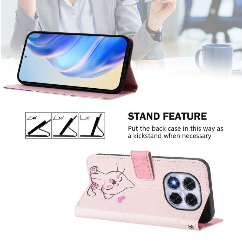 Housse Xiaomi Redmi Note 14 Pro Plus 5G / 14 Pro 5G / Poco X7 Motif Chat mignon