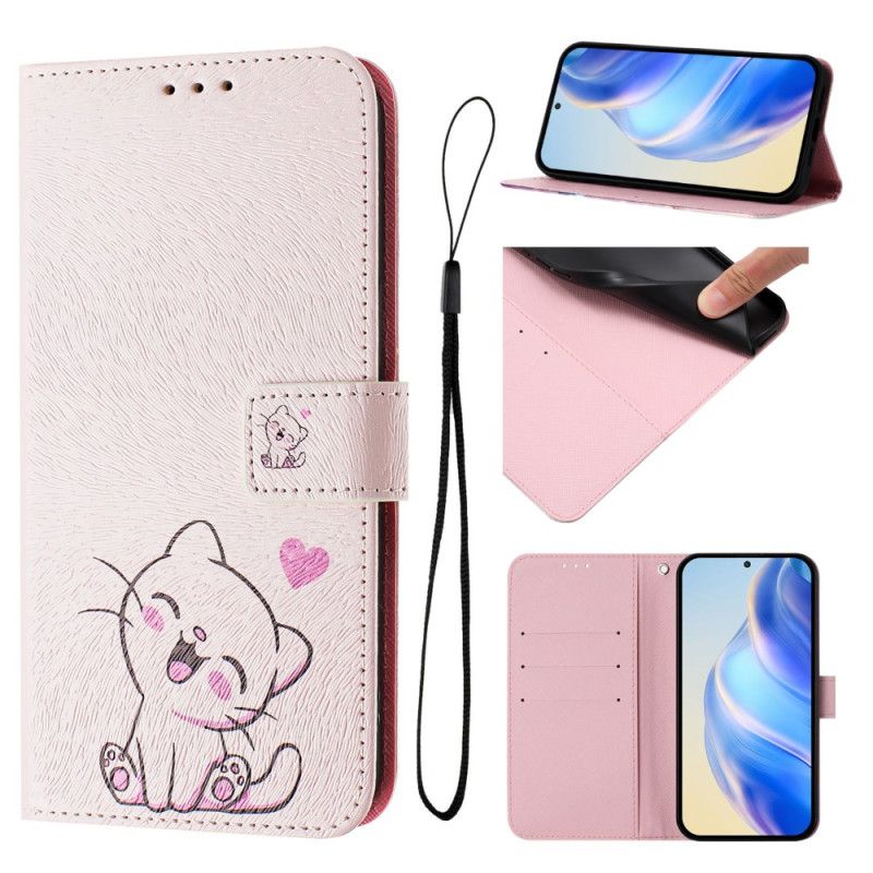 Housse Xiaomi Redmi Note 14 Pro Plus 5G / 14 Pro 5G / Poco X7 Motif Chat mignon