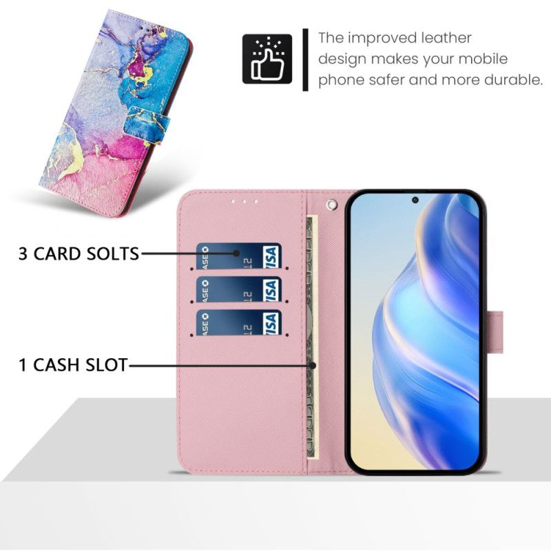 Housse Xiaomi Redmi Note 14 Pro Plus 5G / 14 Pro 5G / Poco X7 Motif Marbre Multicolore