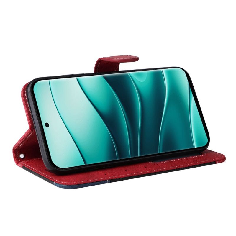 Housse Xiaomi Redmi Note 14 Pro Plus 5G / 14 Pro 5G / Poco X7 Tricolore à Lanière