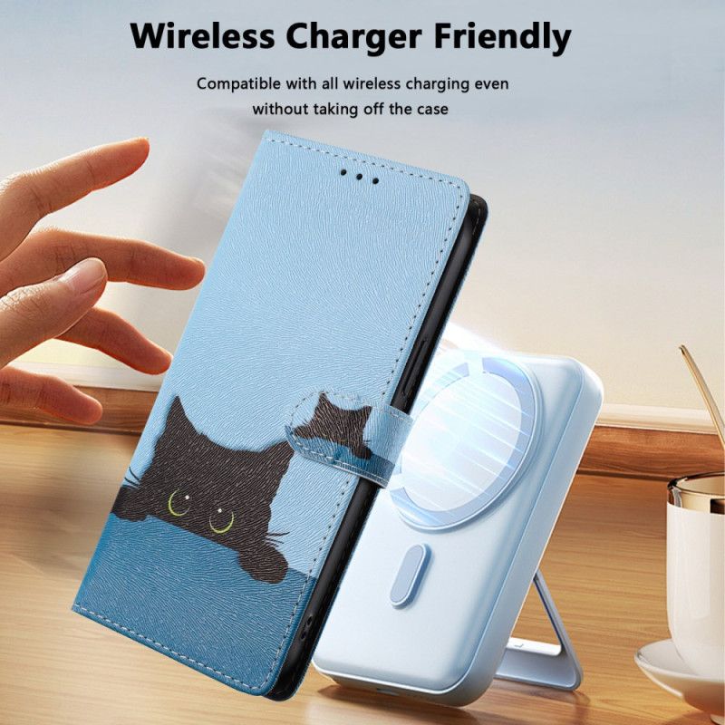 Housse Xiaomi Redmi Note 15 5G / 4G / Poco M8 5G Chat Noir