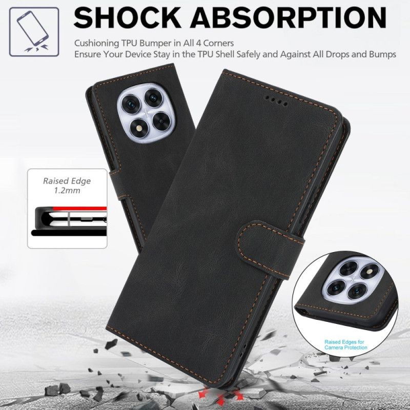 Housse Xiaomi Redmi Note 15 5G / 4G / Poco M8 5G Effet Daim Rétro