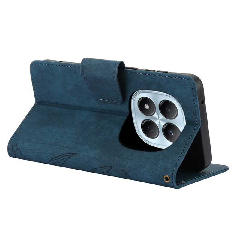 Housse Xiaomi Redmi Note 15 5G / 4G / Poco M8 5G Fleurs et Papillons