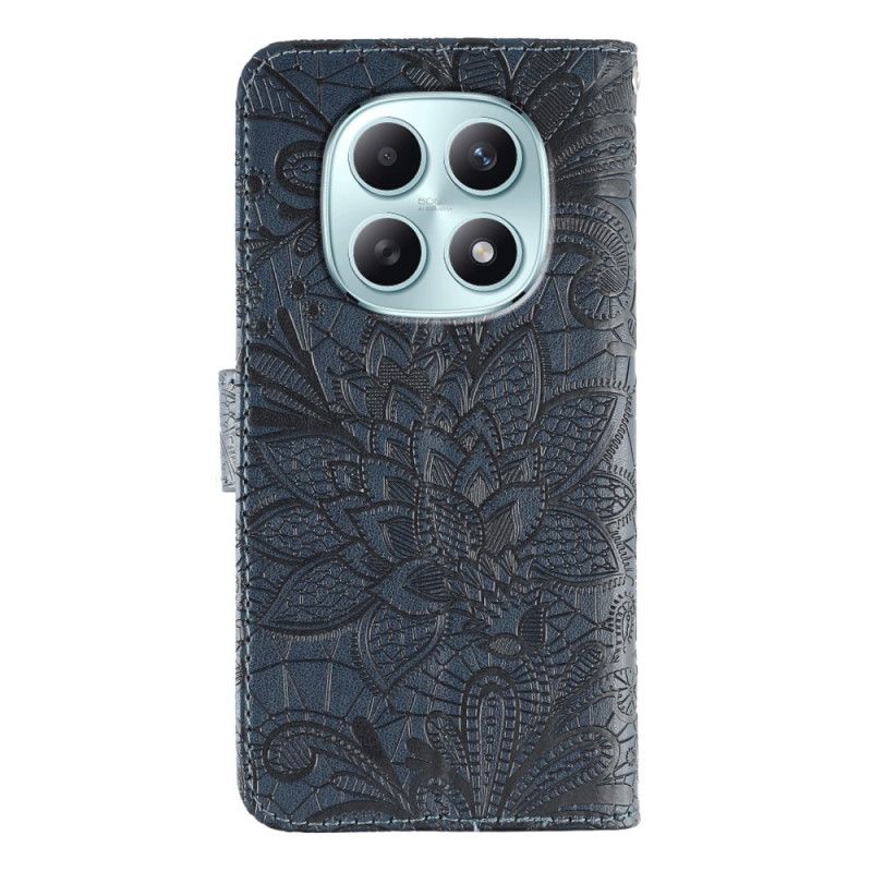 Housse Xiaomi Redmi Note 15 5G / 4G / Poco M8 5G Motif Floral Dentelle