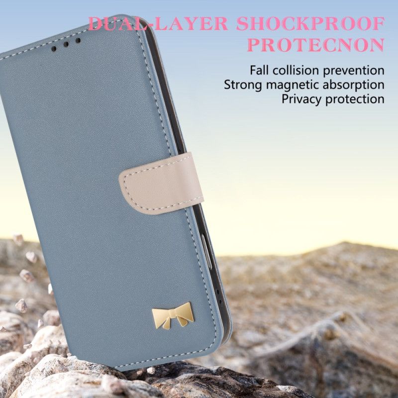 Housse Xiaomi Redmi Note 15 5G / 4G / Poco M8 5G Nœud Décoratif