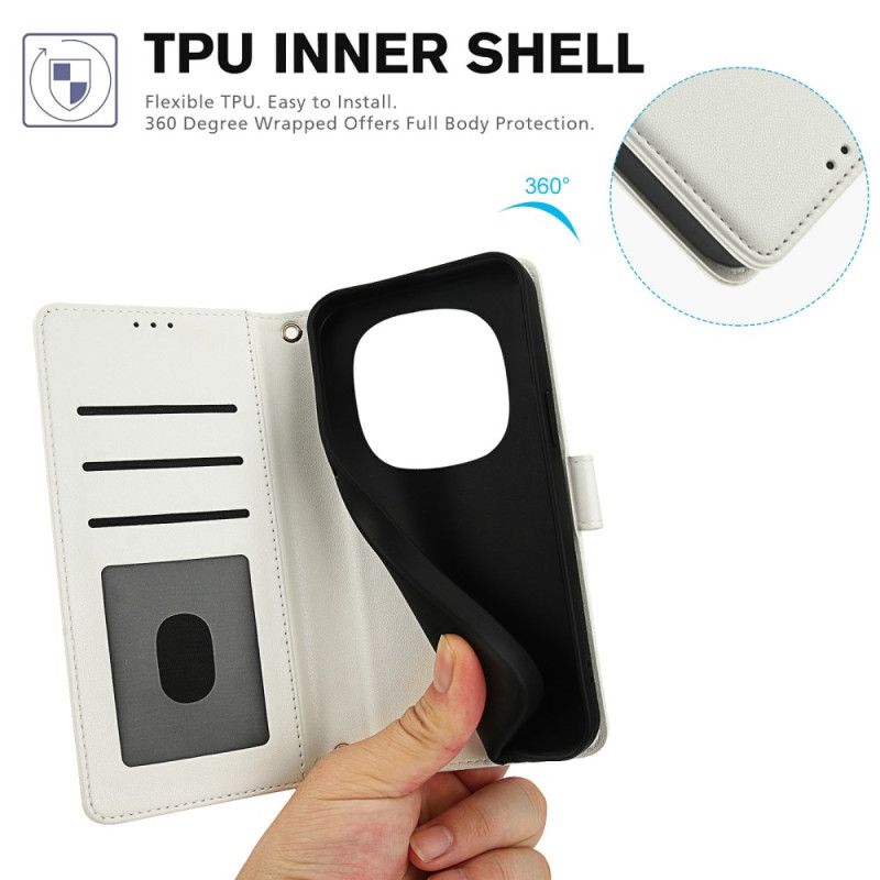 Housse Xiaomi Redmi Note 15 5G / 4G / Poco M8 5G Support et Dragonne